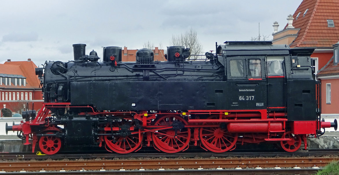 Personenzugtenderlokomotive 64 317 Dampflok – Frankfurt (Oder) 15230