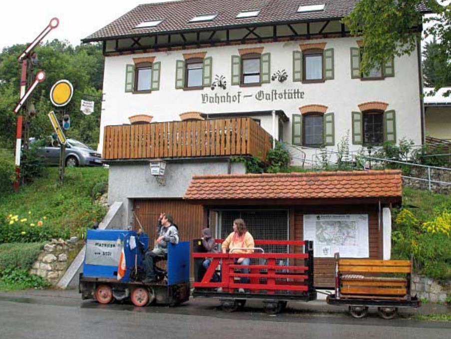 Feldbahn alte Papierfabrik – Rechtenstein 89611