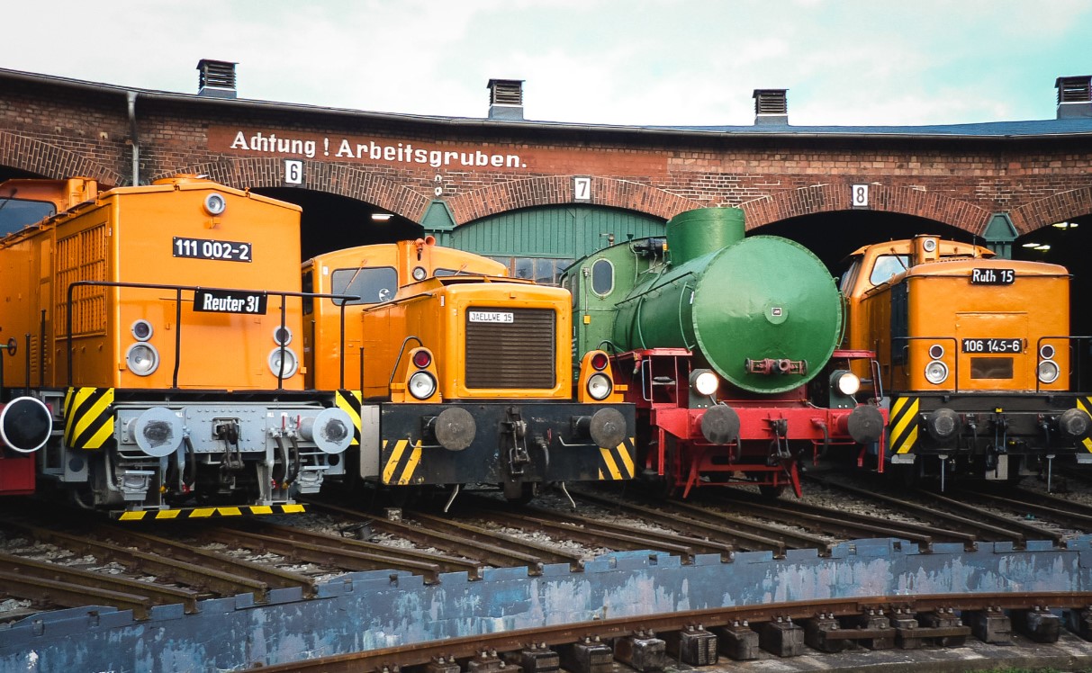 ETB Eisenbahnfreunde Traditionsbahnbetriebswerk Staßfurt e. V. Lokschuppen Staßfurt 39418