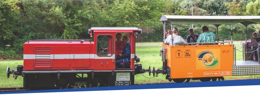 Parkeisenbahn „Krumbholz“ (Feldbahn) – Bernburger Freizeit GmbH – Bernburg 06406