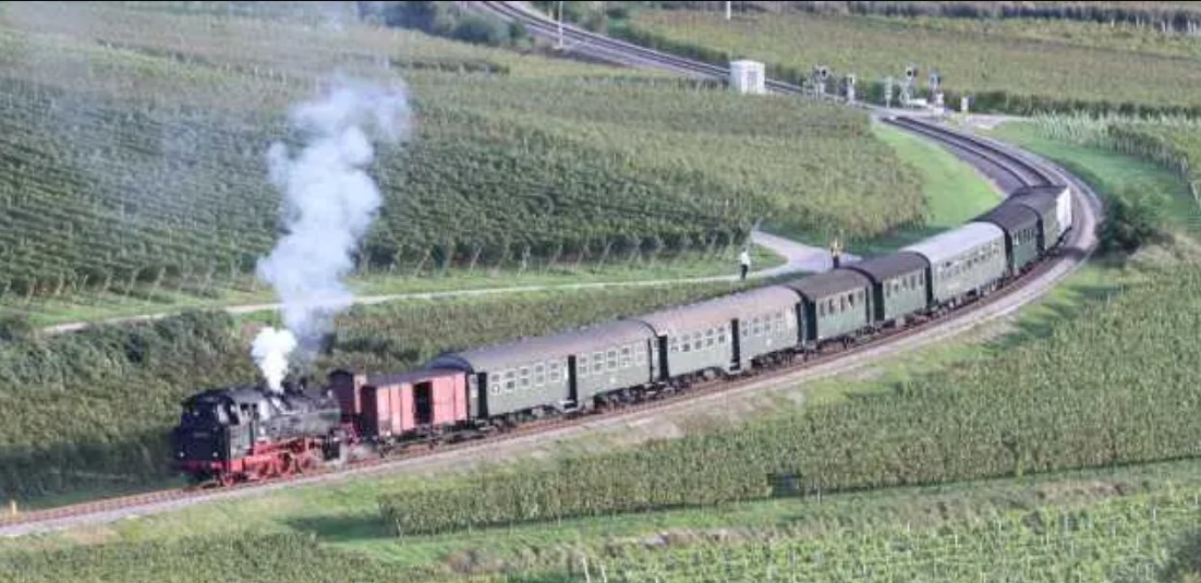 Museumszug „Rebenbummler“ der Eisenbahnfreunde Breisgau e.V. – Freiburg 79100