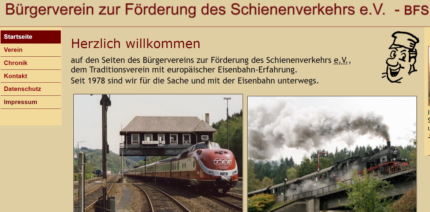 BFS Bürgerbahn – Bürgerverein zur Förderung des Schienenverkehrs e.V. – Altena 58762