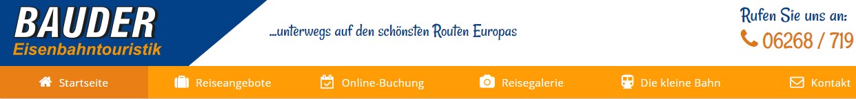 BAUDER Eisenbahntouristik – Hüffenhardt 74928
