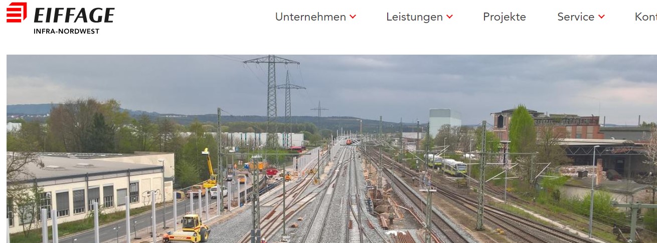 Eiffage Infra-Nordwest GmbH Gleisbau (n. ö. EVU) – Wallenhorst 49134