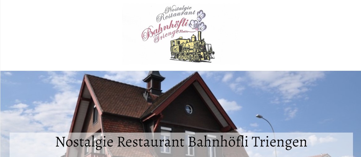 Nostalgie Restaurant Bahnhöfli Triengen 6234 (CH)