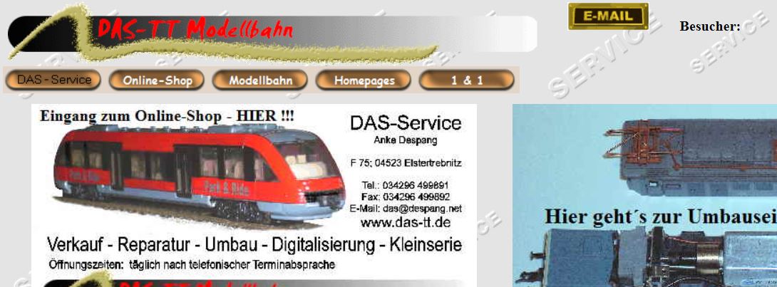 DAS-TT Modellbahn Service – Elstertrebnitz 04523