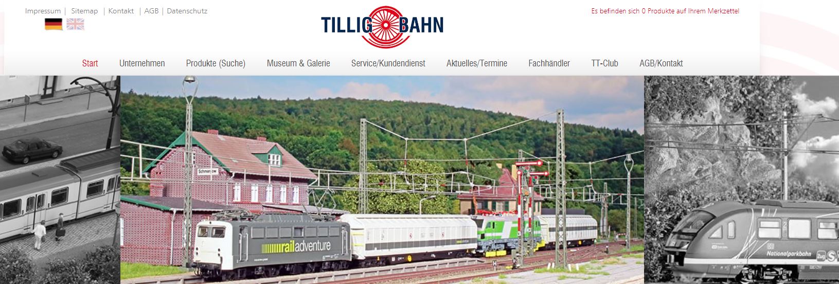 TILLIG Modellbahnen GmbH – Sebnitz 01855