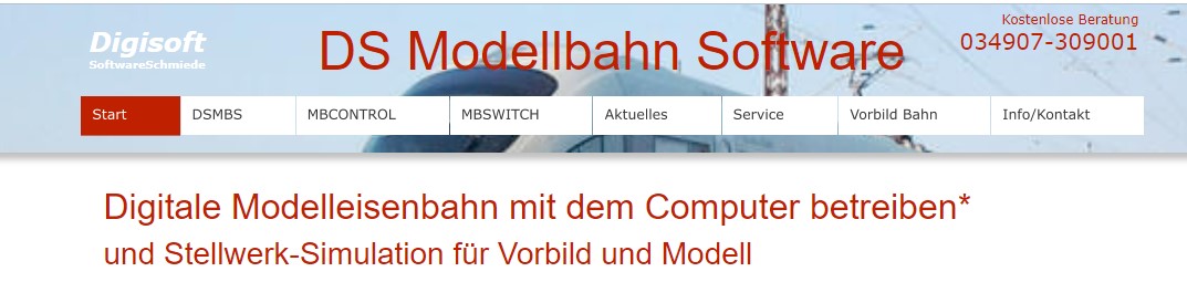 Digisoft DS Modellbahn Software – Coswig 06868