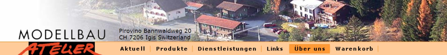 MBA Pirovino Modellbau Atelier – Igis 7206 (CH)