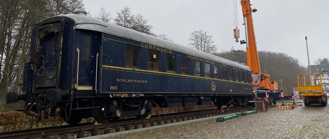 Schlafwagen Orient-Express „CIWL 3913“ Exponat des Zughotels – Gadebusch 19205