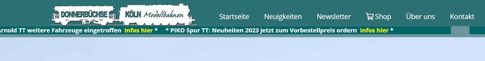 Donnerbüchse Köln Modellbahnen Neuware – Köln 50670