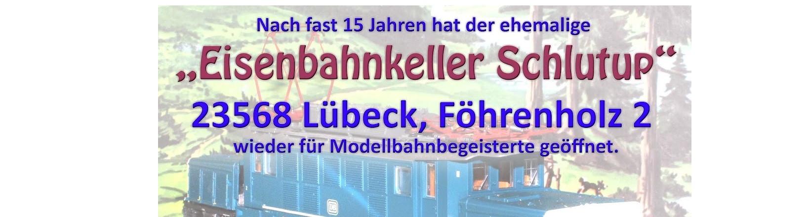 Modellbahn im Eisenbahnkeller Schlutup – Lübeck 23568