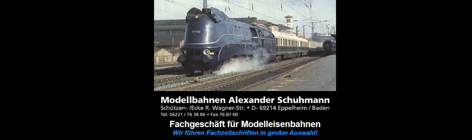 Modellbahnen Alexander Schuhmann – Eppelheim 69214