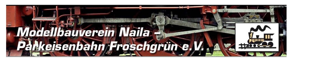 Modellbauverein Naila – Parkeisenbahn Froschgrün e.V. – Naila 95119