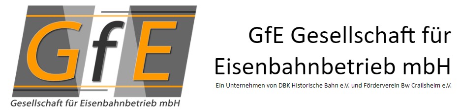 GfE Gesellschaft für Eisenbahnbetrieb mbH – Crailsheim 74564 (EVU)