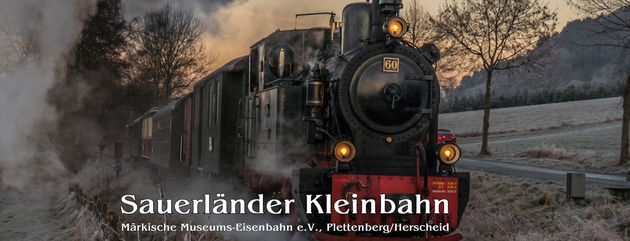 Sauerländer Kleinbahn – MME Märkische Museums-Eisenbahn e.V. (EVU) – Plettenberg 58813