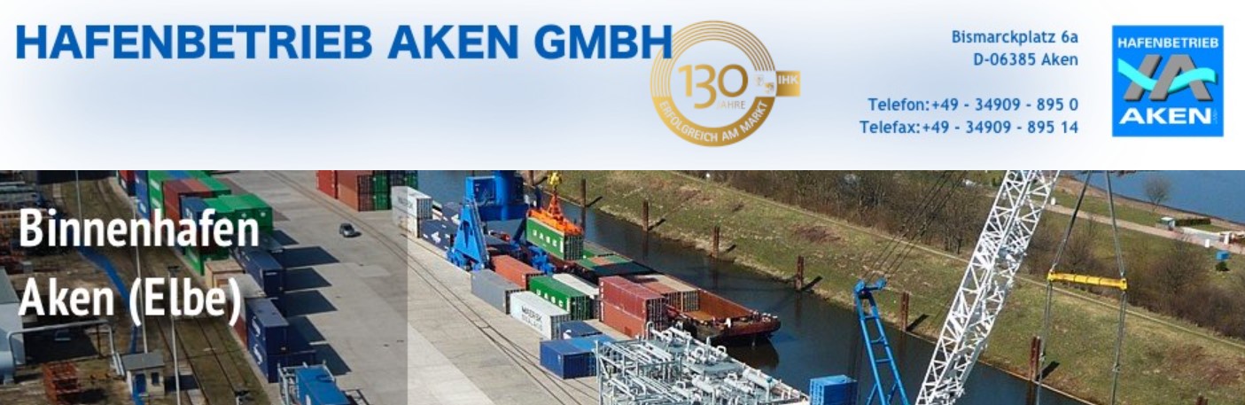 Hafenbetrieb Aken GmbH (n. ö. EVU) – Aken (Elbe) 06385