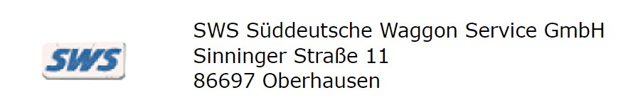 SWS Süddeutsche Waggon Service GmbH (n. ö. EVU) – Oberhausen 86697
