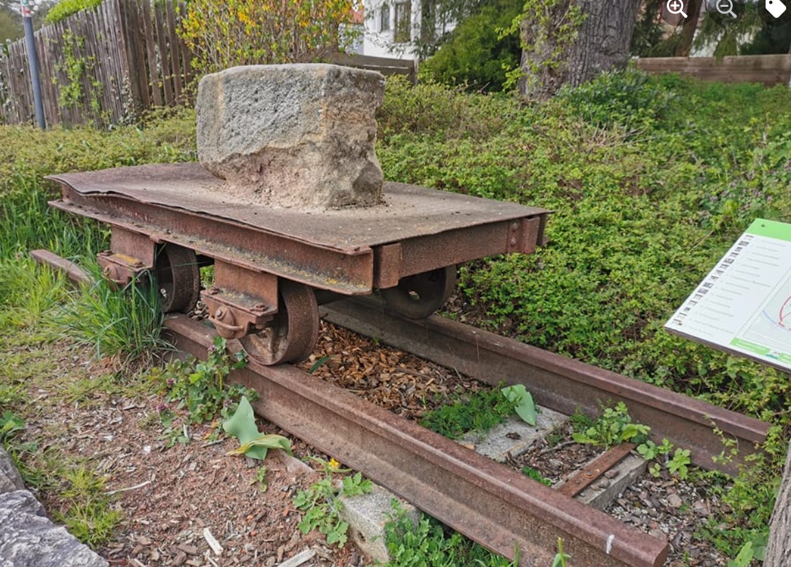 Denkmal Feldbahn-Lore Steinbruch – Wendelstein 90530