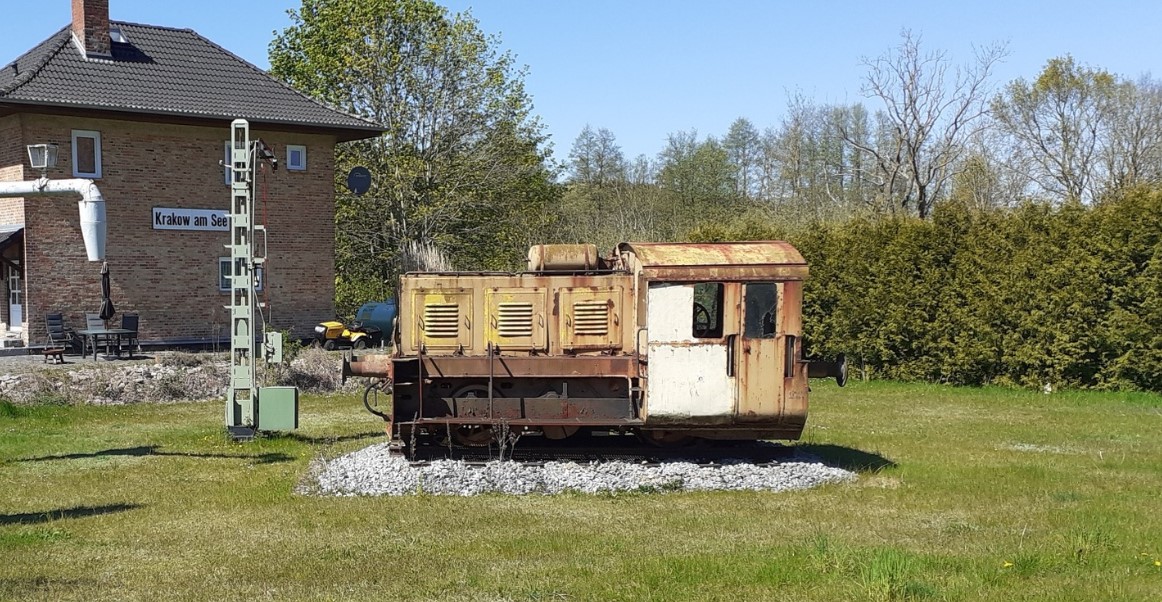 Denkmal Diesellok Rangierlok Kö – Krakow am See 18292