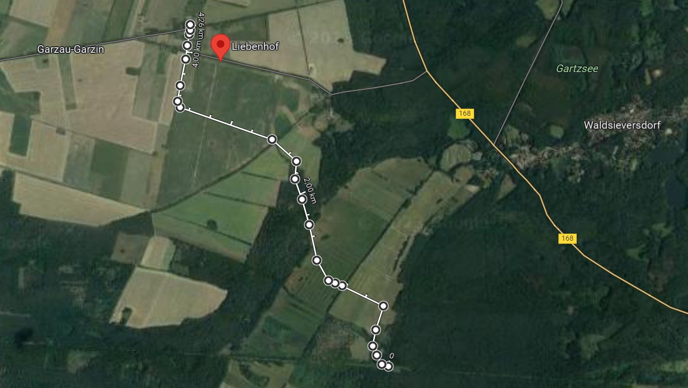 Feldbahn Liebenhof (Garzin) – Rotes Luch (Waldsieversdorf)