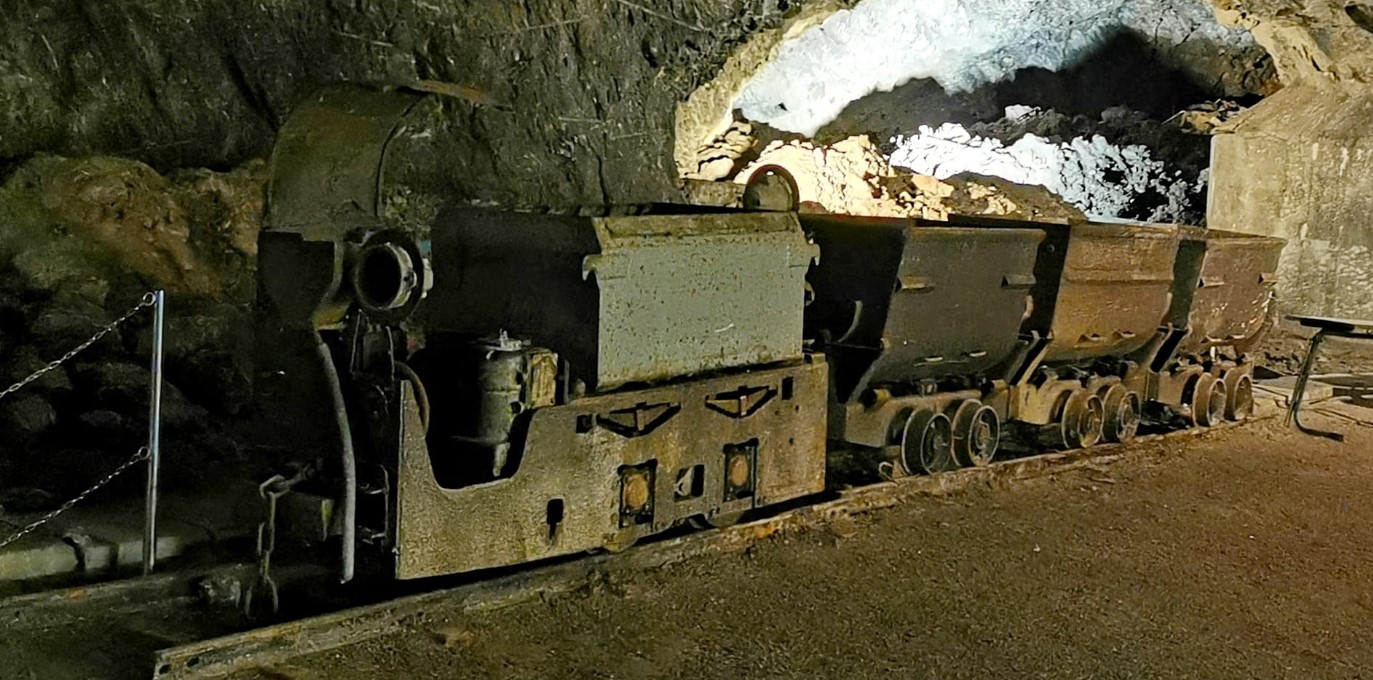 Grubenbahn-Exponate (Feldbahn) Marienglashöhle Friedrichsroda 99894