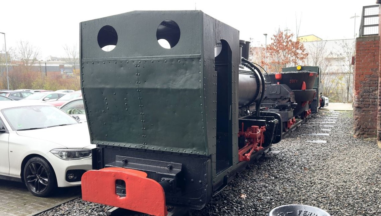 Denkmal Dampfloks und Wagen Gustav-Regler-Straße – Neunkirchen 66538 (Feldbahn)