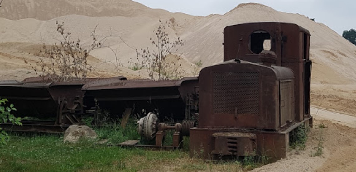 Kiesbahn Feldbahnreste / Fahrzeuge Kieswerk Segrahner Berg – Gudow 23899