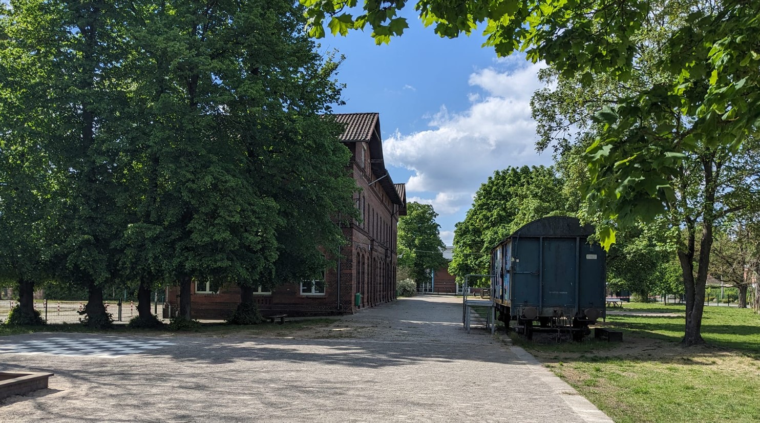 Exponat Gedeckter Güterwagen ehemaliger Bahnhof Lenzen (Elbe) – Lenzen 19309