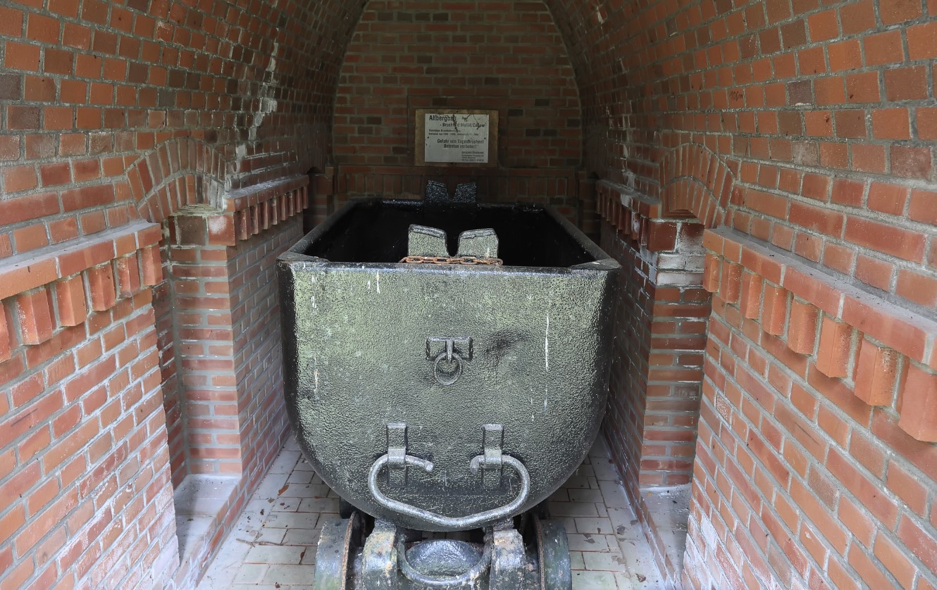 Marienstollen Bergwerk Denkmal Förderwagen Grubenbahn/Feldbahn – Malliß 19294