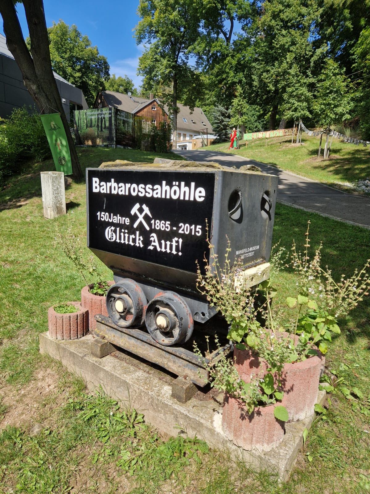 Exponat Förderwagen Grubenbahn (Feldbahn) Barbarossahöhle – Kyffhäuserland 99707