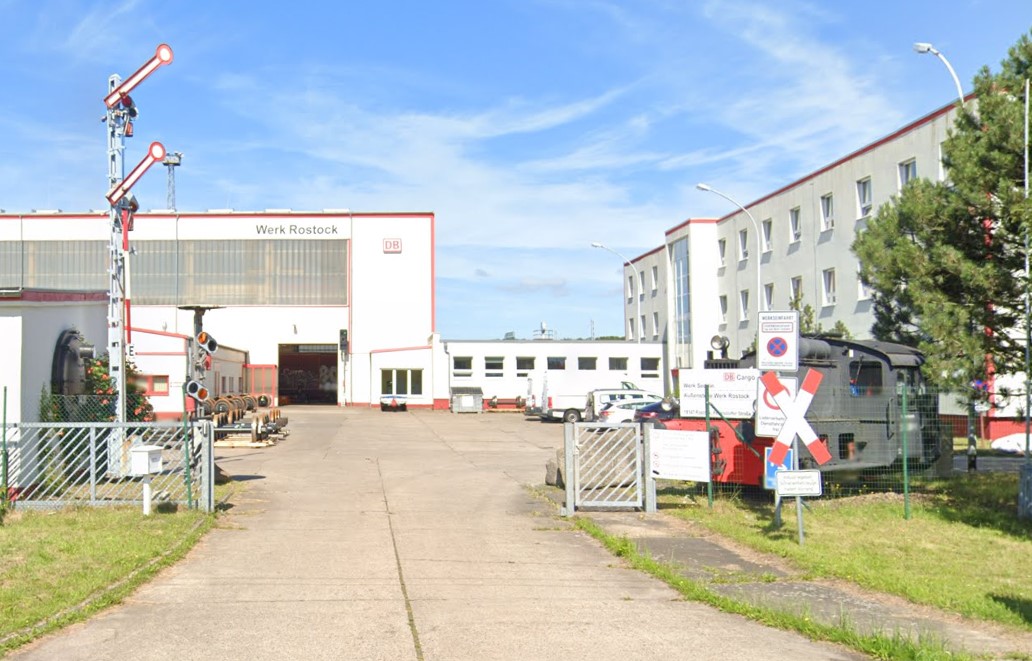 Denkmal Rangierlok Kö 4181 310 281-1 DB Cargo Werk Rostock – Rostock 18147