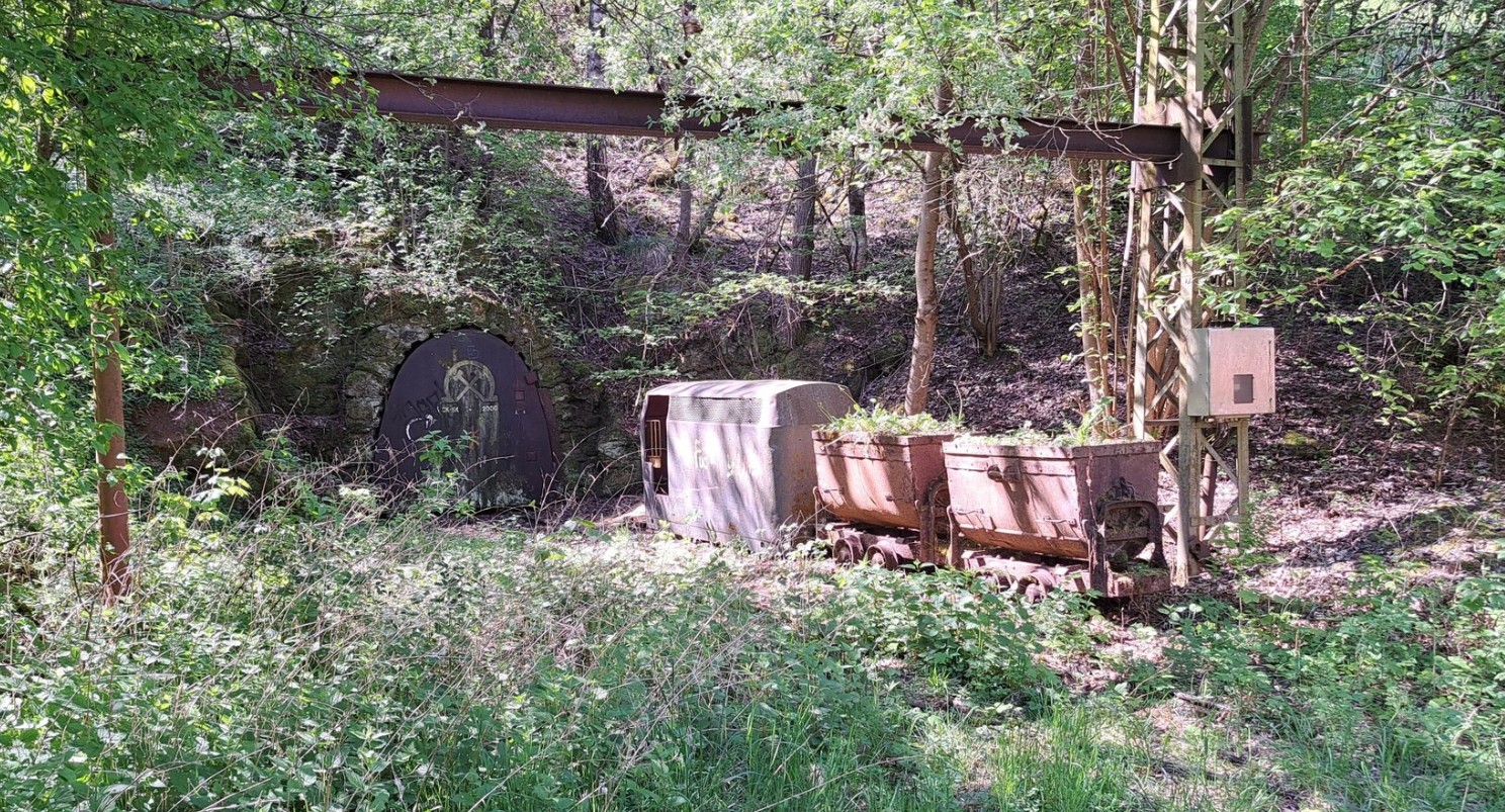 Denkmal Grubenbahn (Feldbahn) Bergwerk Kubach-Kalk-Stollen – Weilburg 35781