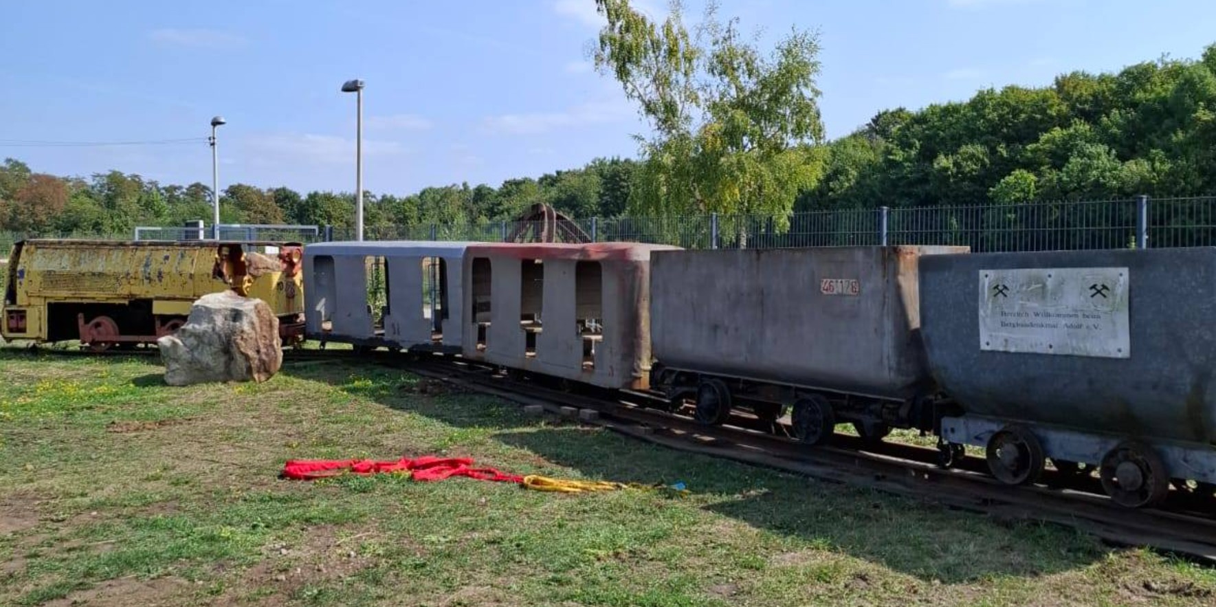 Grubenbahn (Feldbahn) Exponate des Bergbaudenkmal Grube Adolf e.V. – Herzogenrath 52134