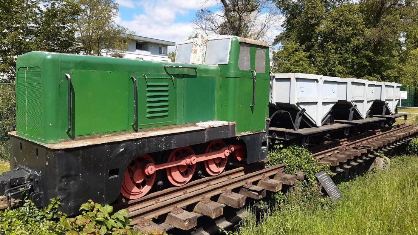 Denkmalzug Kohlebahn (Feldbahn) LKM V10C 250186/1960 – Halle (Saale) 06108