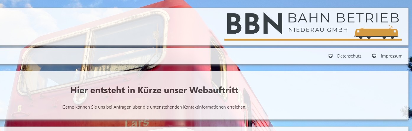 BBN Bahn Betrieb Niederau GmbH – Niederau 01689