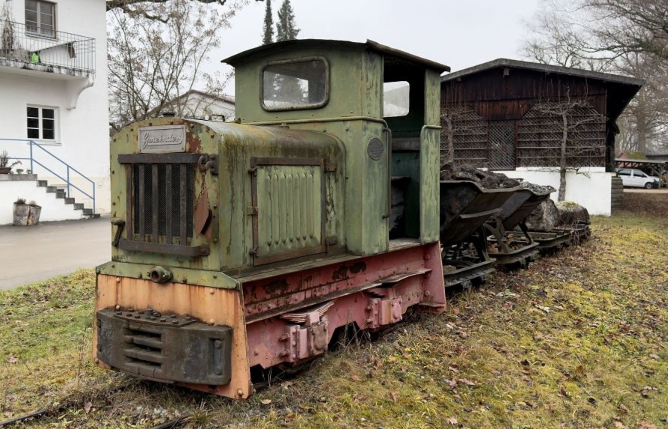 Feldbahn Denkmalzug Wasserwirtschaftsamt München Gmeinder 3388-1941 – Freising 85354