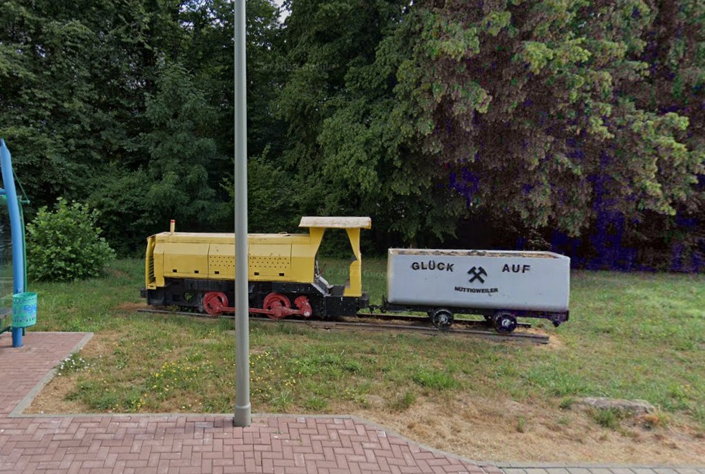 Grubenbahnzug (Feldbahn) Denkmal Deutz – Illingen 66557