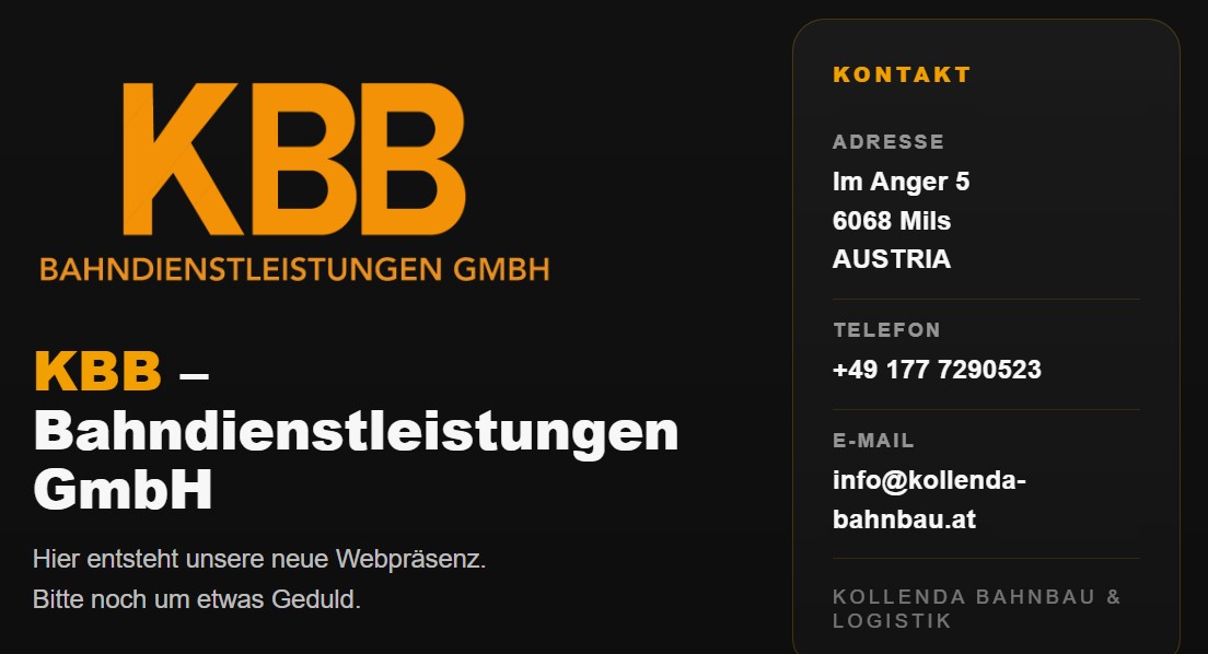 KBB Bahndienstleistungen GmbH – Mils 6068 (A)